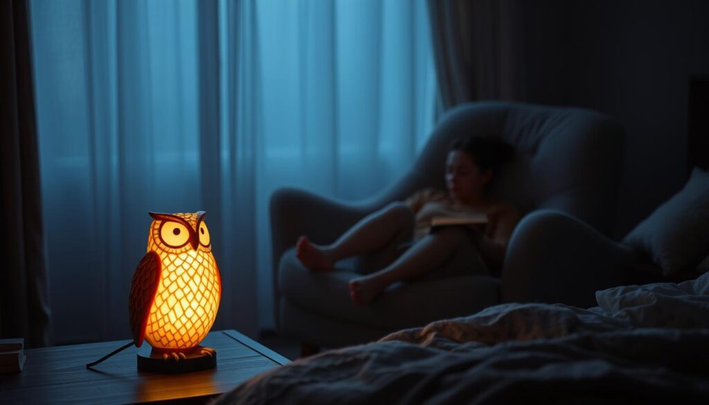 rozpoznać chronotyp sowy