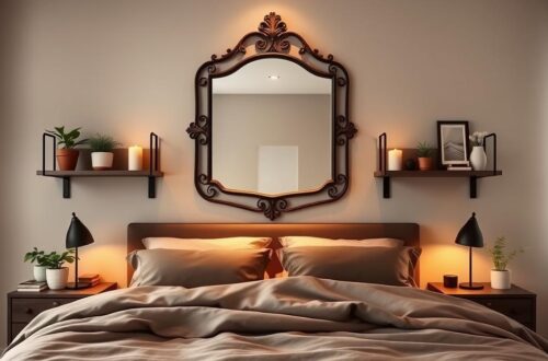 co powiesić nad łóżkiem w sypialni