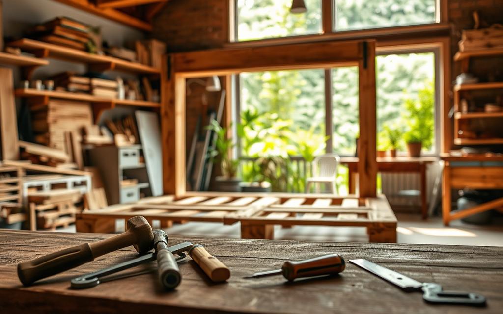 Instrukcja budowy łóżka z palet krok po kroku