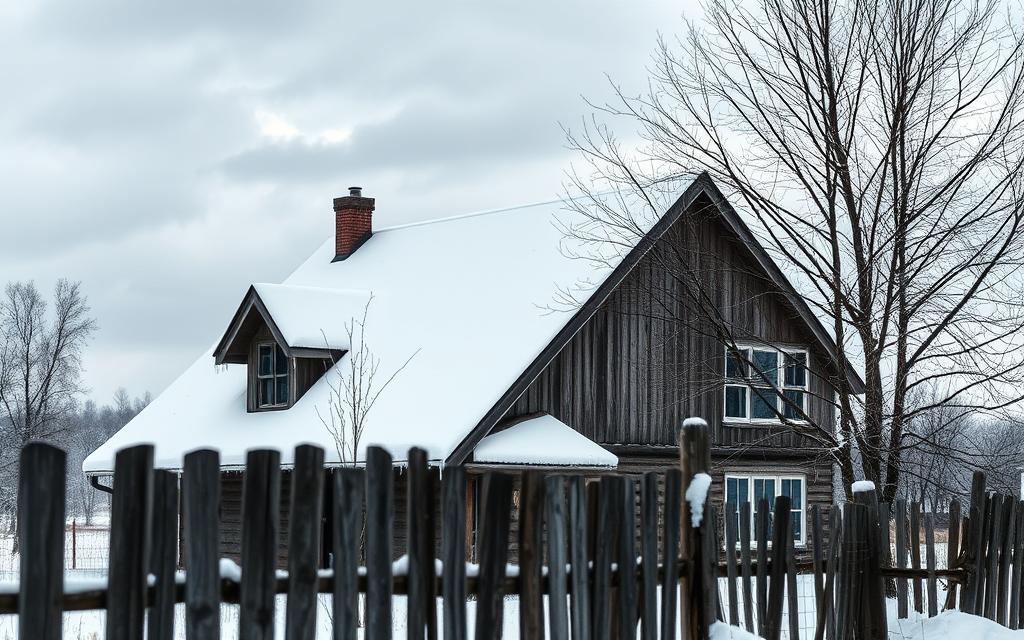jak zabezpieczyć niezamieszkały dom przed zimą