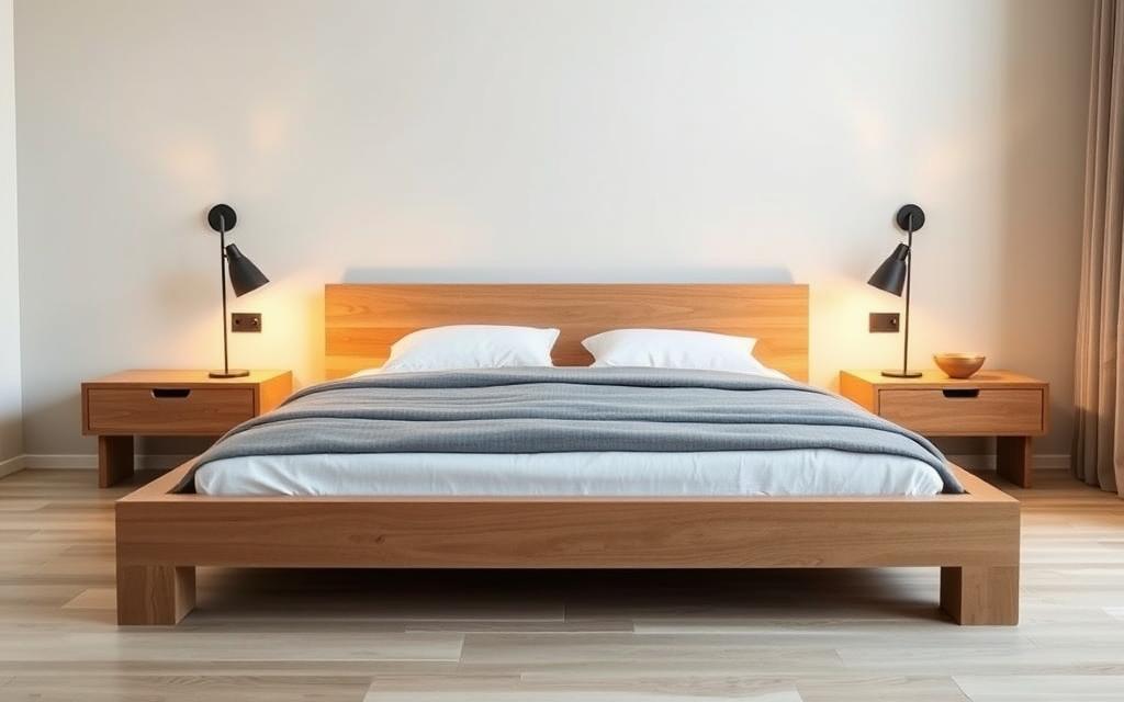 jak zrobić łóżko z płyty meblowej