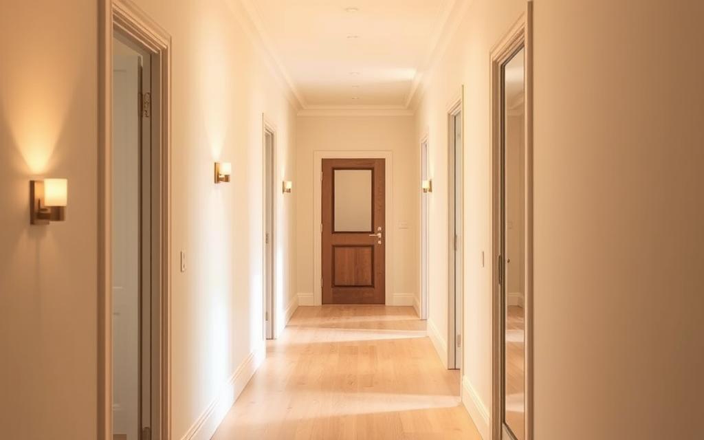 kolory wąskiego korytarza