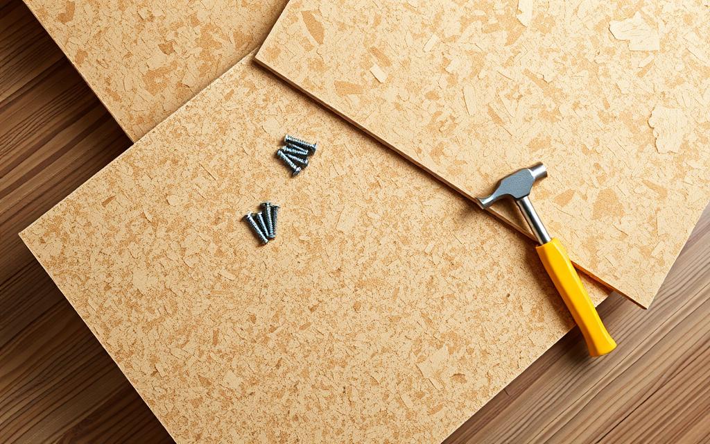 wybór materiałów do łóżka z płyty OSB