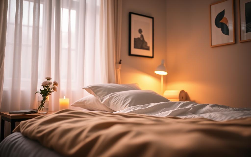 przygotowanie warunków do snu