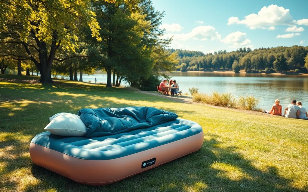 materac dmuchany turystyczny