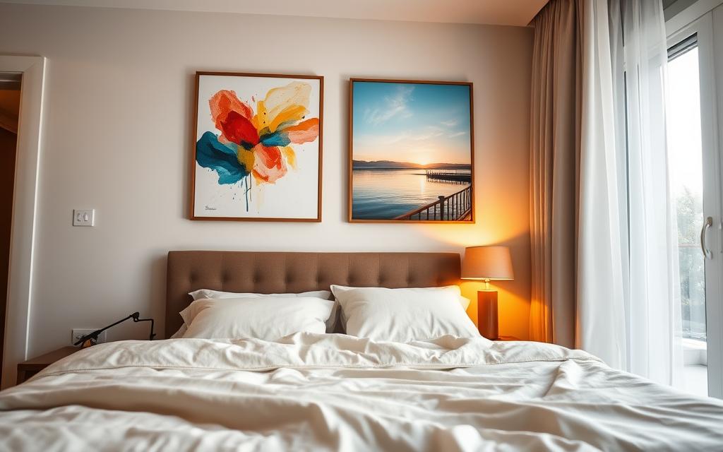 dopasowanie stylu obrazu do sypialni